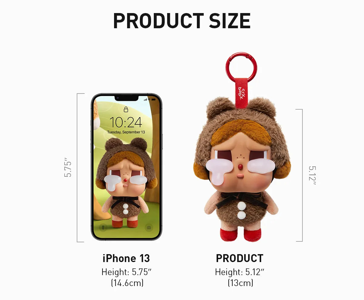 CRYBABY Crying Again Series-Vinyl Face Plush