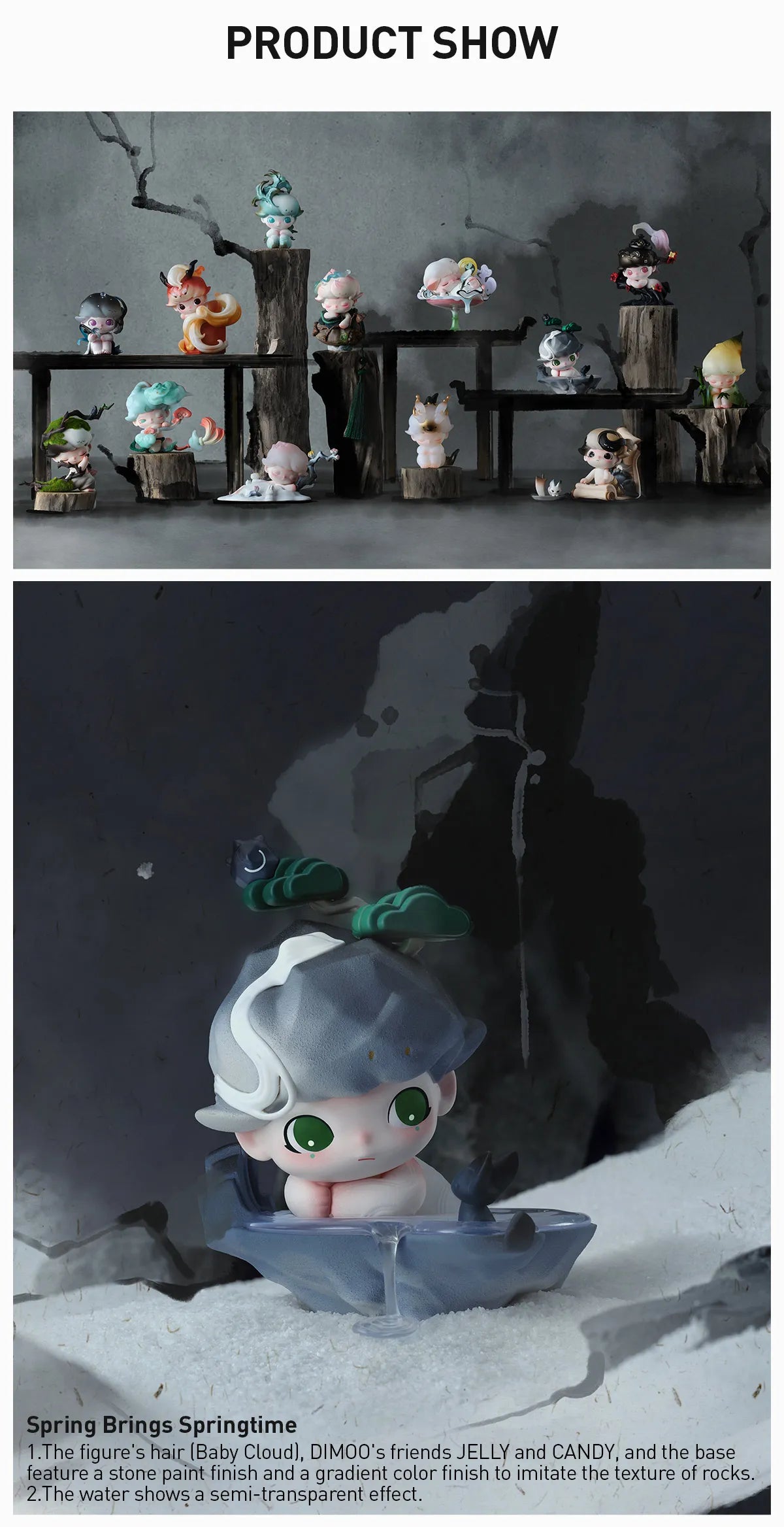 Dimmo Stories in the Cup Series Figures- Blind Box