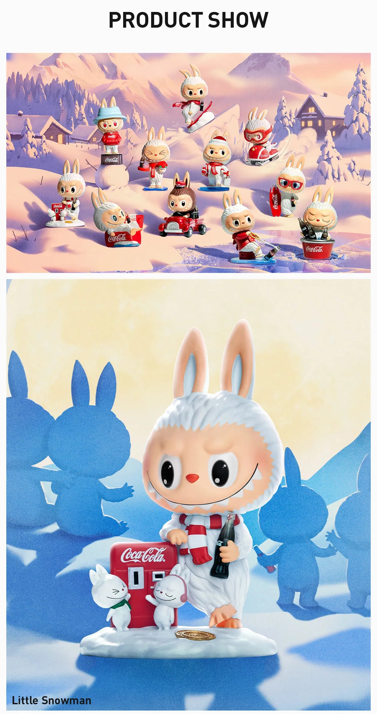 THE MONSTERS COCA-COLA Series Figures- Blind Box