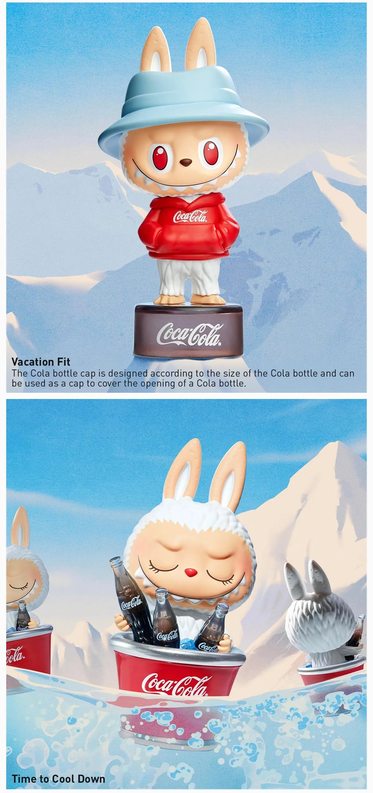 THE MONSTERS COCA-COLA Series Figures- Blind Box