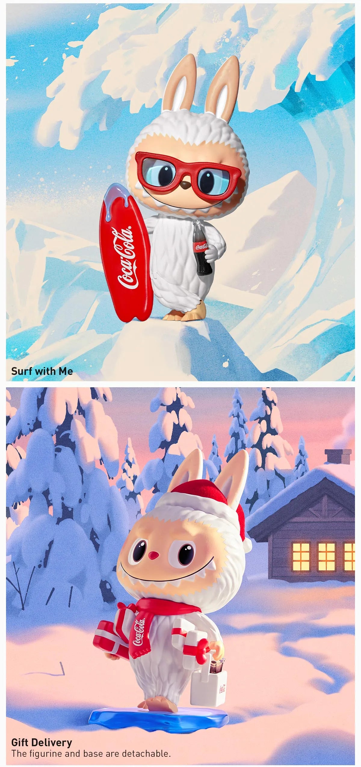 THE MONSTERS COCA-COLA Series Figures- Blind Box