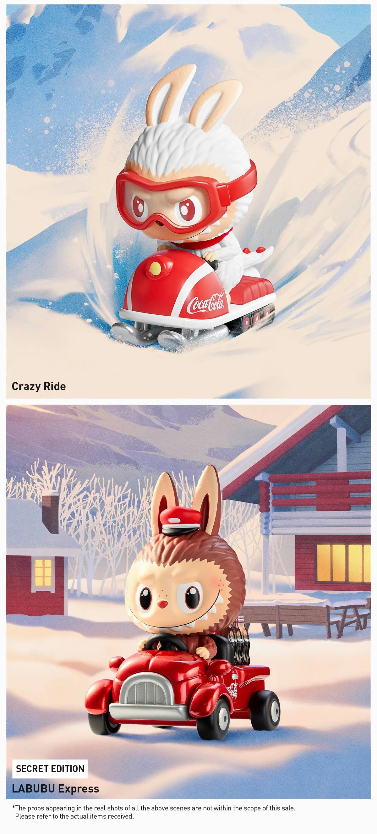 THE MONSTERS COCA-COLA Series Figures- Blind Box