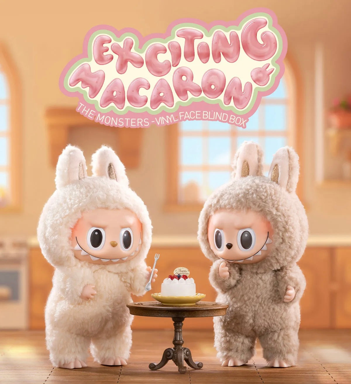 THE MONSTERS - Exciting Macaron Vinyl Face